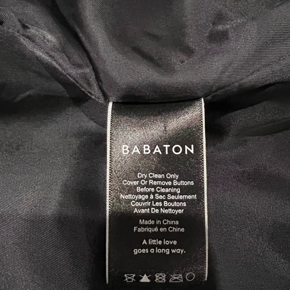 EUC Aritzia Babaton Benton Coat in Black Size XS - Picture 6 of 14